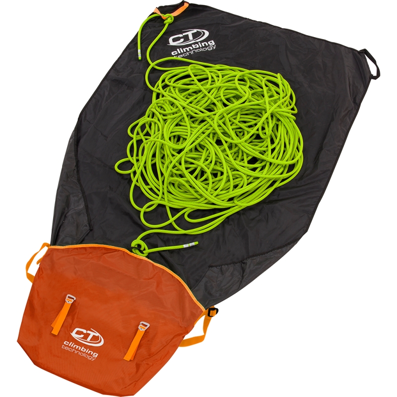 Climbing Rope Bag With Groundsheet - 56.7x41.7 Inch Waterproof Gear Carrying Sack For Sports