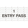 1 Entry pass ($23) - 1 Year Validity