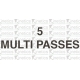 Multi-passes x 5 ($70)