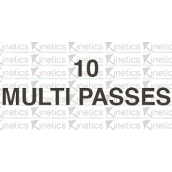 Multi-passes x 10 ($120)