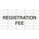 Registration fee (1 time only)